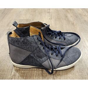 COMFORTIVA ALIGN‎ Navy Blue Lupine High Tops-9W